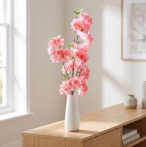 Article Branche de fleur de cerisier artificielle rose 103cm