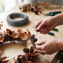 Article Fil d'aluminium pour l'art floral, les loisirs créatifs, les compositions florales, la décoration et le modélisme