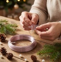 Article Fil d'aluminium pour des décorations délicates et des idées de bricolage créatives