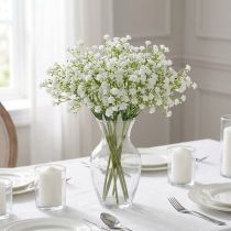 Article Gypsophile gypsophile artificielle en bouquet blanc H28cm 6pcs