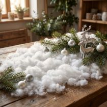 Article Flocons de neige décoratifs, neige artificielle, flocons de neige, 40 g, 3 pièces