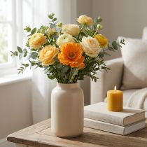 Article Fleurs artificielles Coquelicot Artificiel Coquelicot Décoratif Orange 48cm
