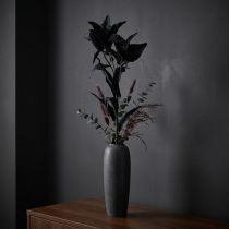 Article Fleur artificielle Lys noir 84cm