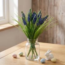 Article Jacinthes de raisin 28cm - 30cm Bleu 15 pcs
