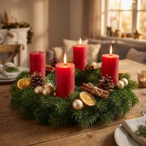 Article Anneau en polystyrène Ø25cm grand 2pcs
