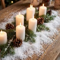 Article Déco flocons de neige gros 100g