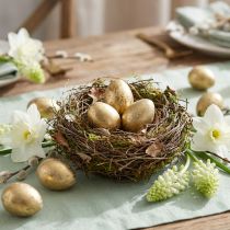 Article Oeuf de caille comme décoration vide or 3cm 50 pcs