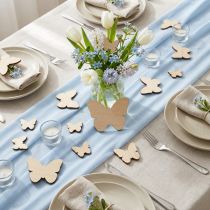 Article Papillons décoratifs dispersés Papillons décoratifs en bois 2,5-6,5 cm 29 pièces