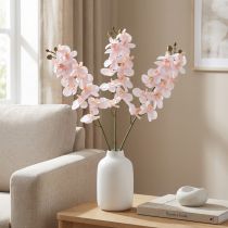 Article Orchidée artificielle Phalaenopsis rose Real Touch 58cm
