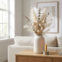 Article Bell Cup Mix sur bâtonnet blanchi 15 pcs