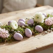 Article Oeufs de caille lavande 3cm 50 pcs