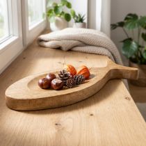 Article Plateau déco poisson en bois plateau en bois assiette en bois 30x3x12cm