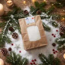 Article Maïs blanc neige décoratif matière 100% biosourcée 40g