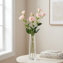 Article Lysianthus rose artificiel 87,5cm