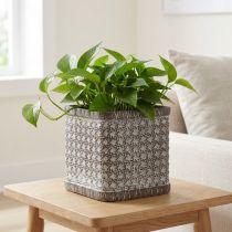 Article Jardinière Jardinière Pot De Fleurs En Céramique 12×12×12cm