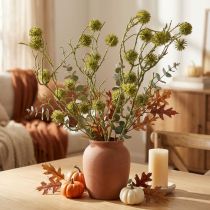 Article Branche décorative de liquidambar fruits vert clair 48cm