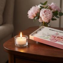 Article Bougies parfumées bougies chauffe-plat pivoine rose pivoine blush Ø3,5cm 12 pcs