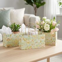 Article Sac cadeau avec poignées sac cadeau à motifs 24×12×12cm 6pcs