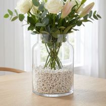 Article Granulés décoratifs crème, pierres décoratives 2-3 mm, 2 kg