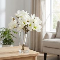 Article Bouquet de magnolia blanc 40cm 5 pcs