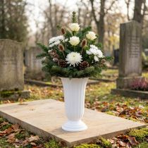 Article Vase Lilia blanc Ø23cm 1 pce