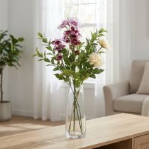 Article Fleurs artificielles Asters artificiels Fleurs en soie Violet 80 cm