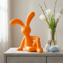 Article Figurine décorative de lapin pour des idées de décoration de Pâques modernes, 38 cm