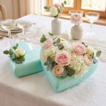 Article Coeurs en polystyrène 30cm 2pcs