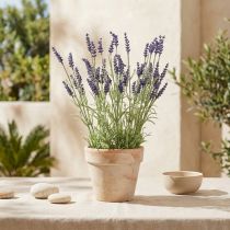 Article Buisson de lavande artificiel violet 51cm