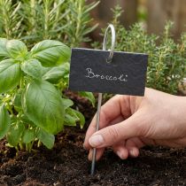 Article Plaques d'ardoise naturelle bouchon panneaux végétaux noir 25cm