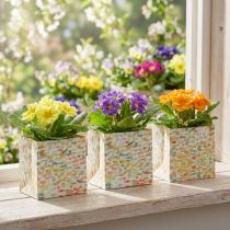 Article Sac cadeau sac à plantes sac cadeau à motifs 12cm 8 pcs