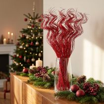 Article Ting Ting Bouclés 60cm Rouge 40 pcs