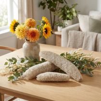 Article Luffa grand blanc lavé 20 pcs