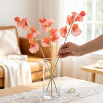Article Branche artificielle de vesces Décoration romantique pour salon ou salle de bain 68 cm Lot de 3