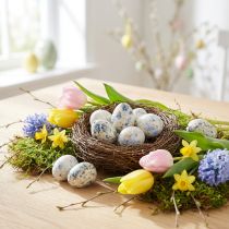 Article Oeufs de caille blanc marbré 3,5cm - 4cm 50 pcs