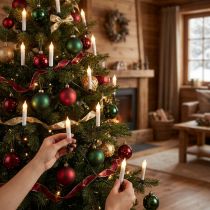 Article Chaîne lumineuse rafale de vent mat pour intérieur 30s 11.6m