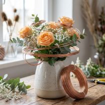 Article Fil d'aluminium 2 mm pour art floral et loisirs créatifs, 60 m, 500 g