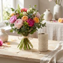 Article Cordon de jute blanc décoratif Ø3 mm L150 m