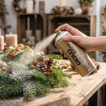 Article Bombe de peinture blanche en spray Montana Gold Shock White 400ml