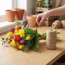 Article Ruban de jute ruban de jute ruban décoratif naturel de jute Ø2mm 200m