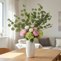 Article Branche d'eucalyptus décorative, idéale pour la décoration de table, 120 cm