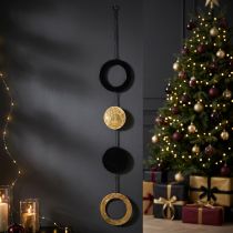 Article Anneaux et disques décoratifs muraux, parfaits pour la décoration du salon et de Noël, 125 cm.