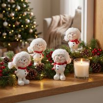 Article Bonhomme de neige debout 11,5 cm 4 pcs