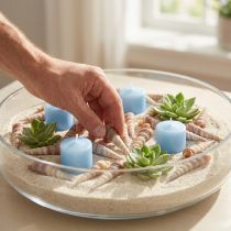 Article Coquilles d'escargots escargots de mer décoratifs Turritella 4,5–5,5 cm 300g
