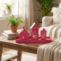 Article Maisons à bougies : décoration d’ambiance pour des moments de détente et de bien-être à la maison, 15 cm
