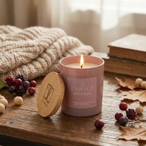 Article Bougie parfumée dans un verre Camila fruits des bois Ø7,5cm H8cm
