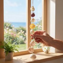 Article Support décoratif décoration coquillage maritime naturel Ø5–10cm 70cm