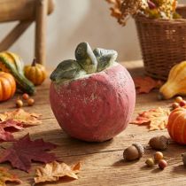 Article Pomme pour décorer, automne, fruit décoratif en béton, décoration de table Ø13cm