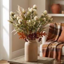 Article Branche de chardon artificielle déco crème 10 capitules 68cm 3pcs