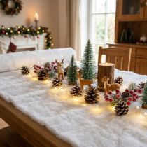 Article Tapis de neige Couverture de neige artificielle Deco Blanc 600×45cm